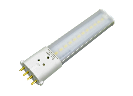 Huis Prominent Monumentaal LED-PL-tube, 2G7-06-5630, 230 Volt, 6 Watt, warm white, A+ - Asmetec LED  Technology