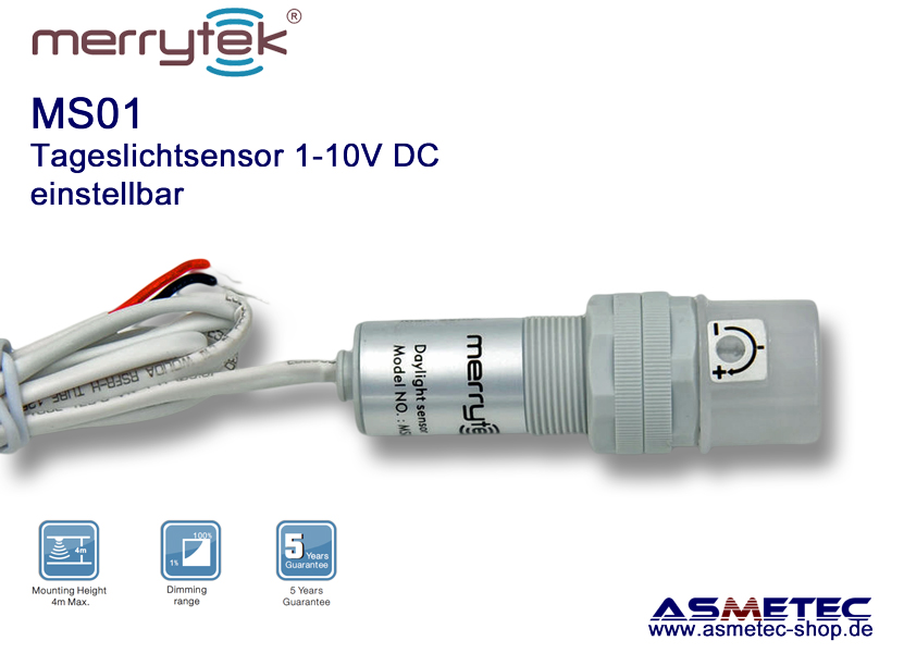 Merrytek-MS01 - Bewegungsschalter - Sensor - Asmetec