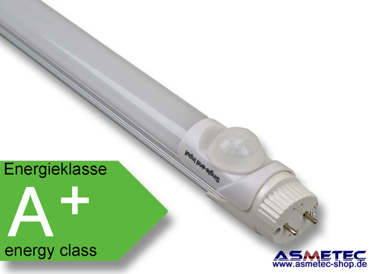 Motion sensor led shop tube light