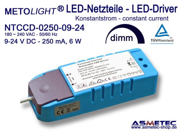 LED Treiber 250 mA-9-24 VDC
