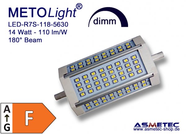 METOLIGHT LED-R7S-14Watt,dimmbar