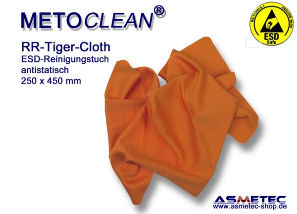 ESD-Wischtuch Tiger cloth - www.asmetec-shop.de