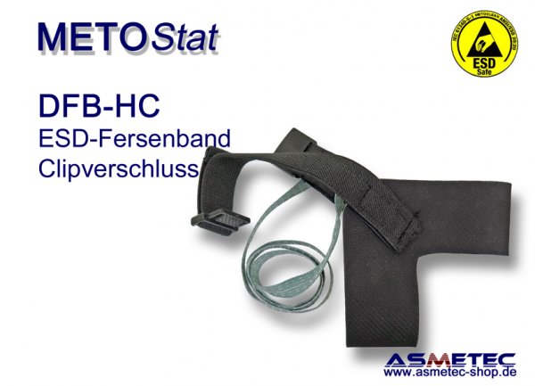 Metostat ESD Fersenband DFB-HC - www.asmetec-shop.de
