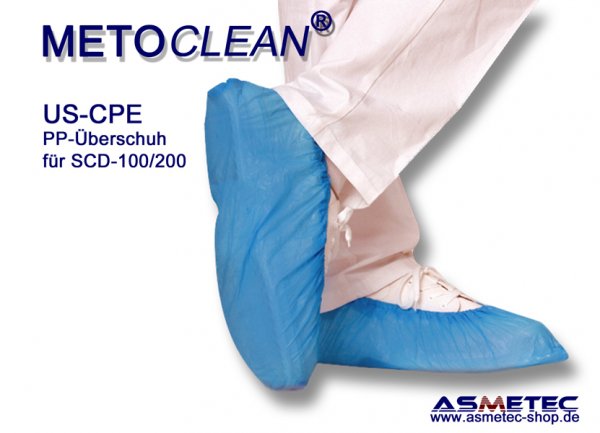 Metoclean Überschuhe SDE-100 CPE - www.asmetec-shop.de