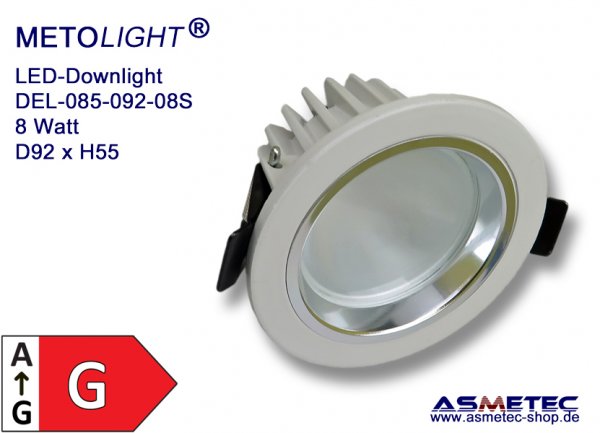 Metolight LED Downlight 3 Watt - www.asmetec-shop.de