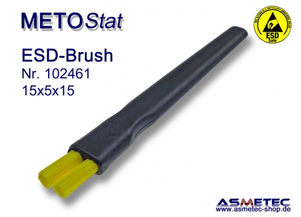 Metostat ESD-Bürste 150515B, antistatisch, leitfähig - www.asmetec-shop.de