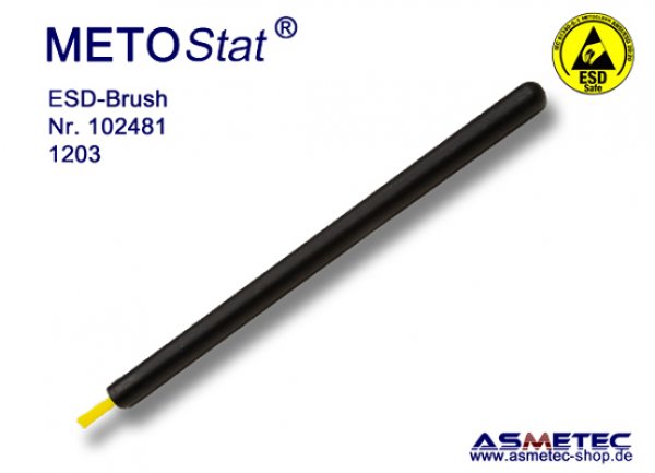 Metostat ESD-Pinsel 1203G, antistatisch, leitfähig - www.asmetec-shop.de