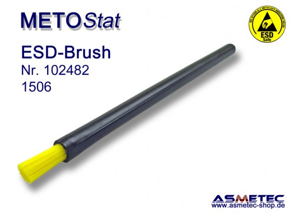 Metostat ESD-Pinsel 1203G, antistatisch, leitfähig - www.asmetec-shop.de