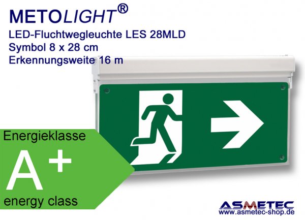 LED emergency luminaire LES-28-MLD