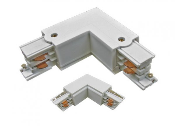 Metolight light track, 3 phase, L-connector, outer
