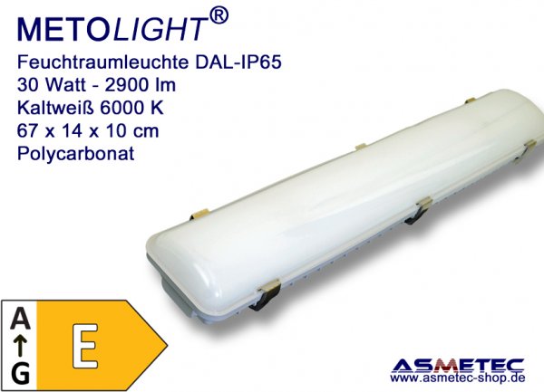 METOLIGHT LED Wannenleuchte IP65