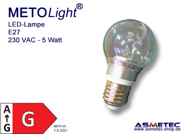 Metolight E27-G55-5W-dimmbare LED-Lampe- www.asmetec-shop.de