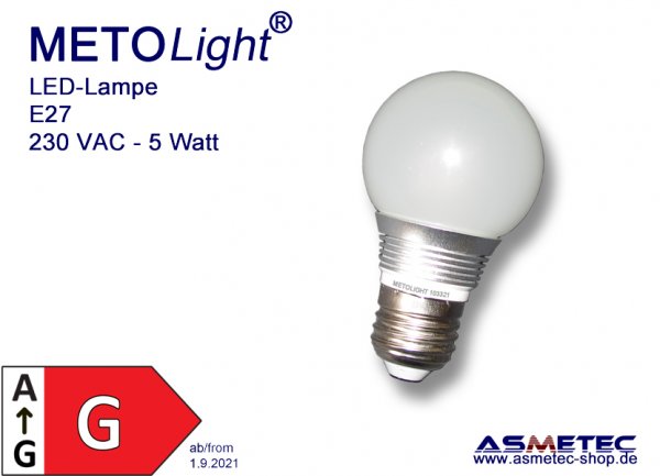 Metolight E27-G55-5W-dimmbare LED-Lampe- www.asmetec-shop.de