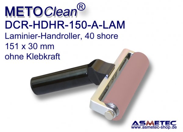 METOCLEAN DCR-Roller HDHR-150-A-Lam, Laminier-Handroller - www.asmetec-shop.de