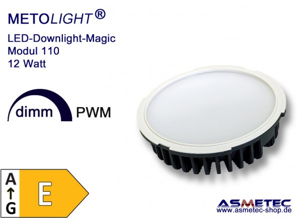 Metolight LED Downlight Magic-110, 12 Watt