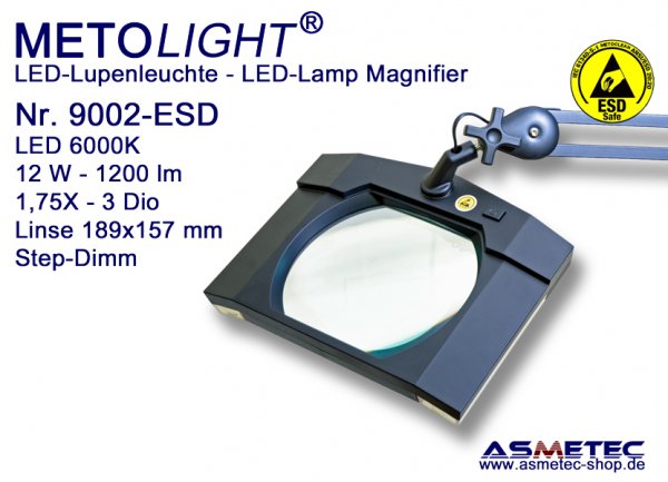 Metolight ESD LED Lupenleuchte 9002