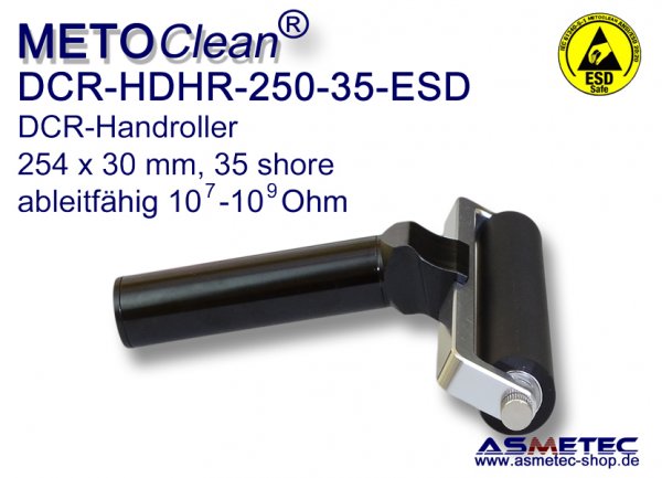 Metoclean ESD-Handroller HDHR-250-ESD - www.asmetec-shop.de
