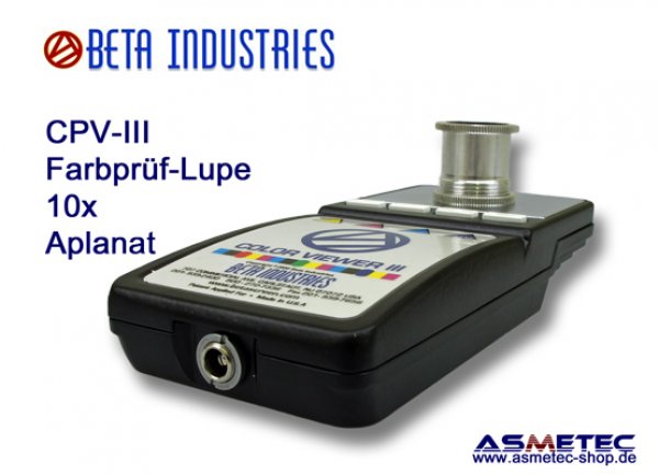 Beta CPVC-III color control mangifier - www.asmetec-shop.de