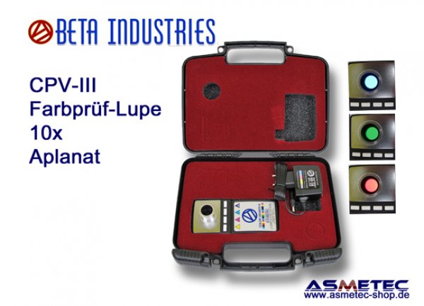 Beta CPVC-III color control mangifier - www.asmetec-shop.de