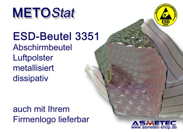 Metostat ESD-Luftpolsterbeutel 3351 - www.asmetec-shop.de