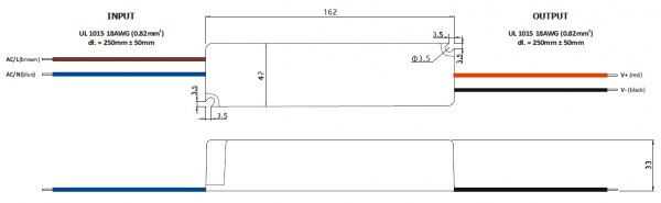 LED-Netzteil GLP - GPCP-60-1050, 1050 mA, 63 Watt - www.asmetec-shop.de