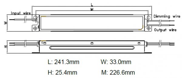 LED-driver GLP - DMC-40D-1050, 1050 mA, 40 Watt - www.asmetec-shop.de