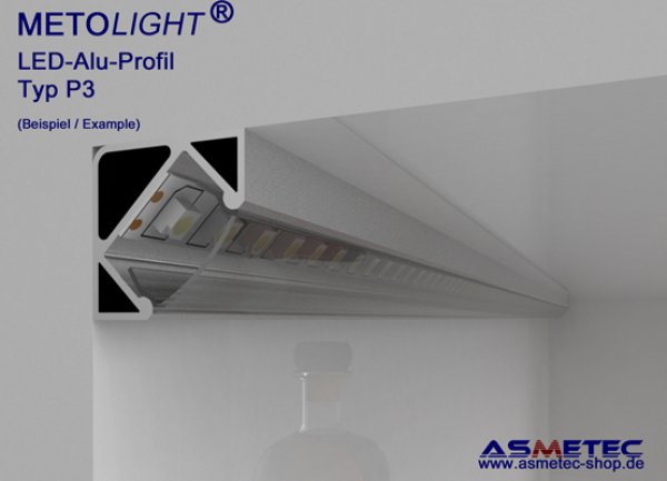 Aluminium-LED-Profile - www.asmetec-shop.de