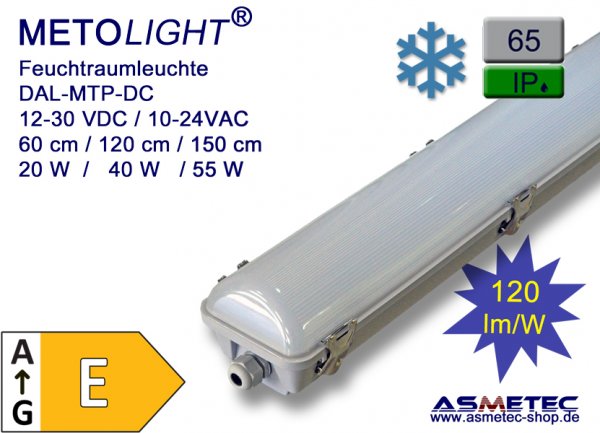 METOLIGHT LED Wannenleuchte IP65