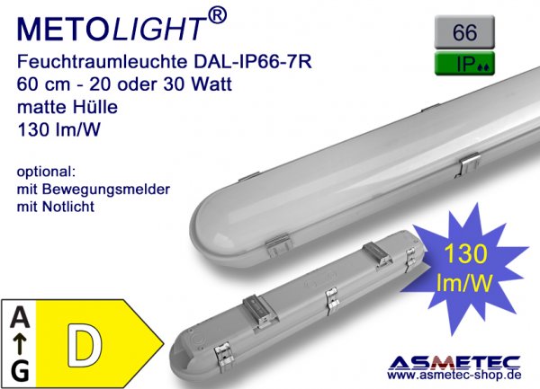 Metolight LED-Wannenleuchte DAL-IP66-Pro - www.asmetec-shop.de
