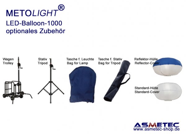 METOLIGHT LED-Ballon-Leuchte 960 Watt - www.asmetec-shop.de