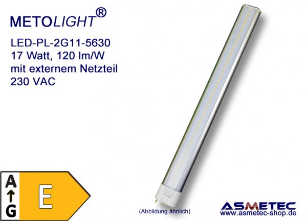 METOLIGHT PL-tube LED-2G11-17W
