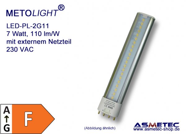 METOLIGHT PL-tube LED-2G11-7W