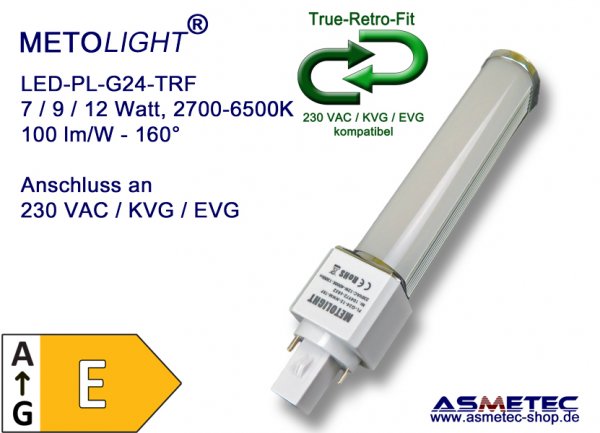 METOLIGHT LED-G24-9W