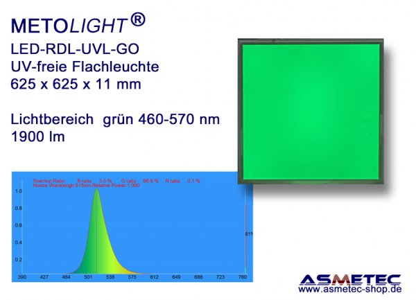 Metolight LED-RDL-6262-UVL-GO