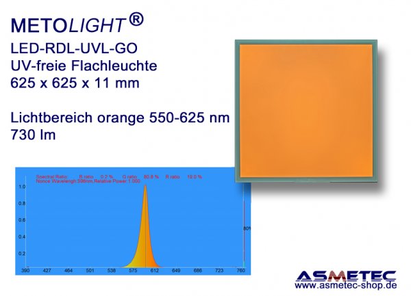 Metolight LED-RDL-6262-UVL-GO