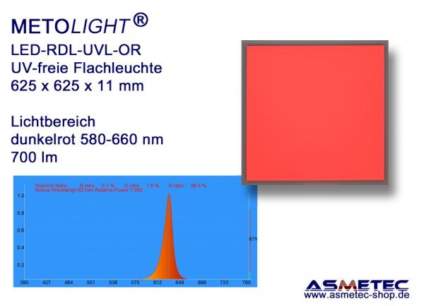 Metolight LED-RDL-6262-UVL-OR