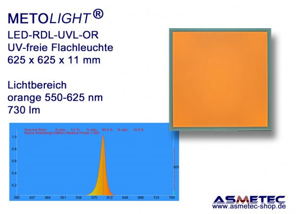 Metolight LED-RDL-6262-UVL-OR