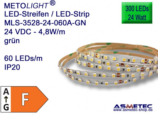 LEDstrip-3528-24VDC-IP20 green