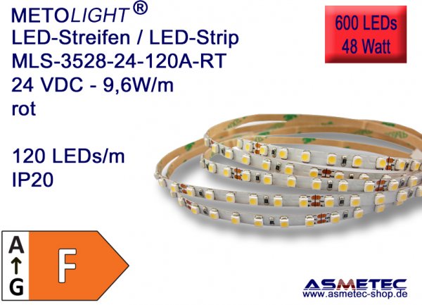 LEDstrip-3528-24VDC-IP20 red