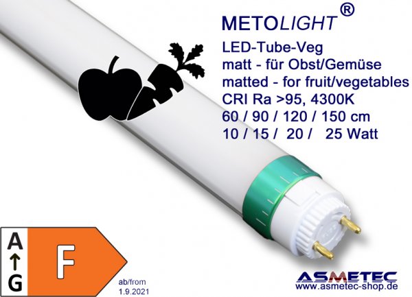 METOLIGHT LED-Röhre Obst und Gemüse