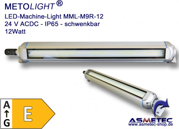 Metolight LED Maschinenleuchte MML-M9R-12 - www.asmetec-shop.de