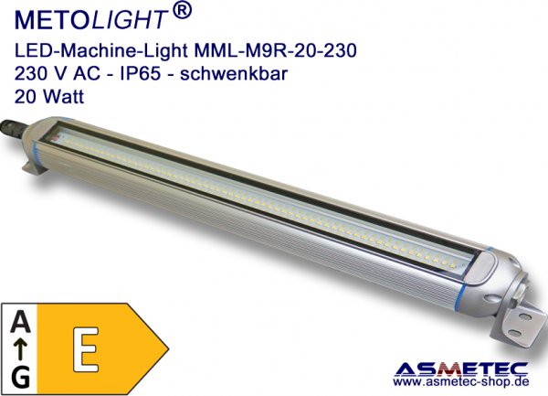 Metolight LED Maschinenleuchte MML-M9R-20 - www.asmetec-shop.de