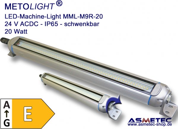 Metolight LED Maschinenleuchte MML-M9R-20 - www.asmetec-shop.de