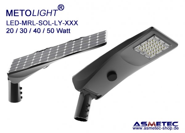 Metolight LED-Street light MRL-ST10030, 30 Watt - www.asmetec-shop.de