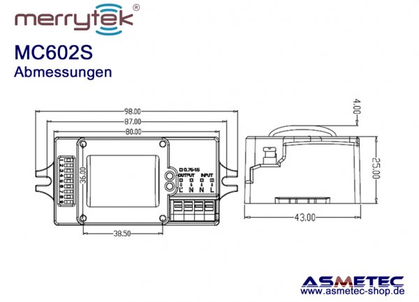 Merrytek MC602S - Microwave Motion Sensor