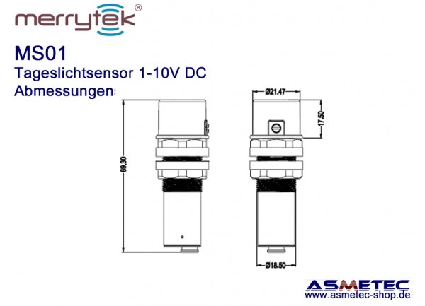 Merrytek MS01 Tageslicht-Sensor