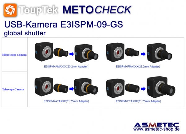 Touptek USB-camera  E3ISPM-09-GS.de