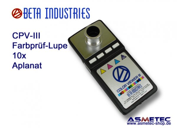 Beta CPVC-III color control mangifier - www.asmetec-shop.de