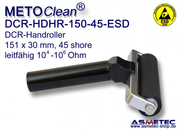 METOCLEAN ESD-DCR-Roller HDHR-150-ESD - www.asmetec-shop.de