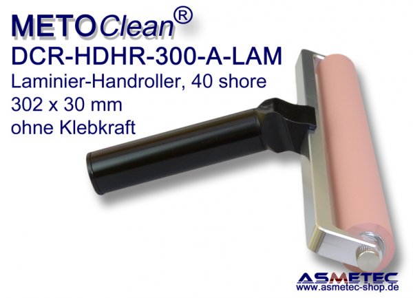 METOCLEAN DCR-Roller HDHR-300-A-Lam, Laminier-Handroller - www.asmetec-shop.de